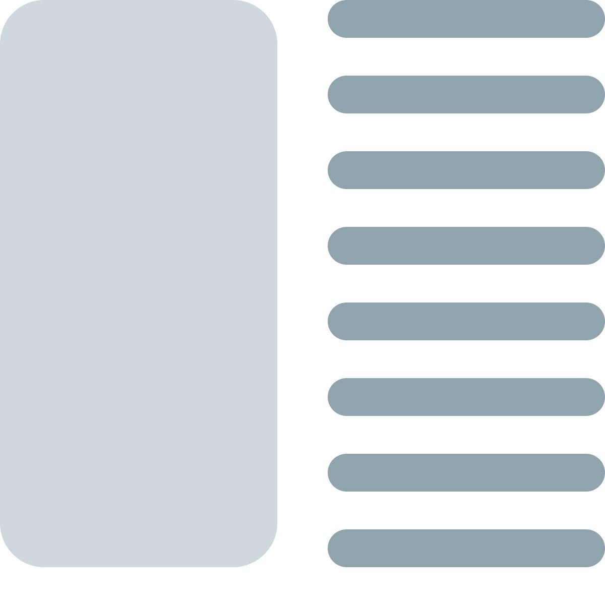 titolo e testo verticali icon