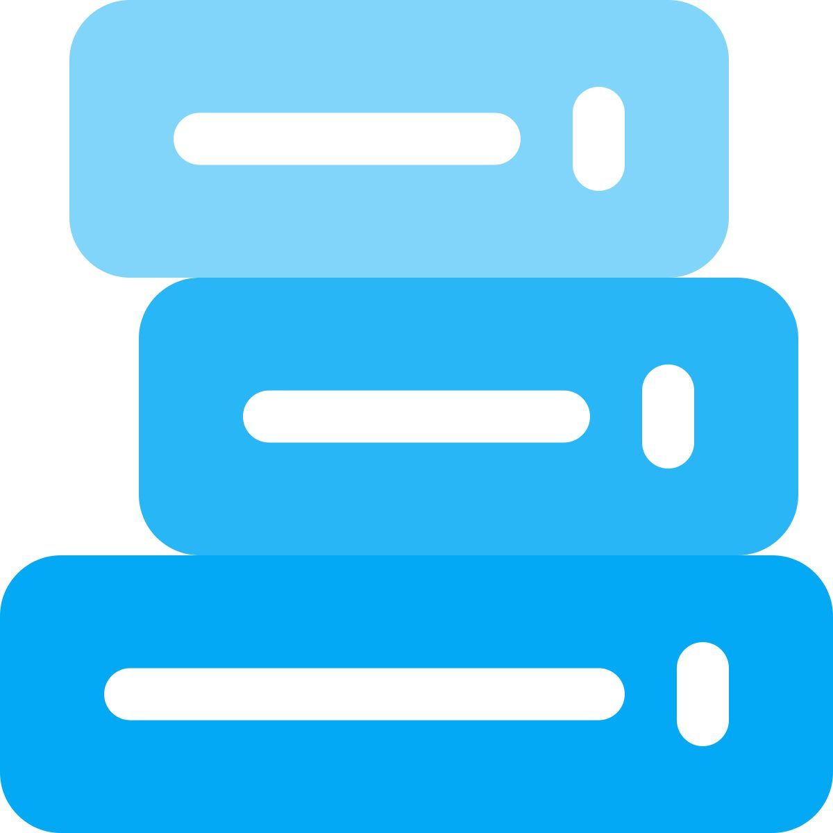 file folder stack icon