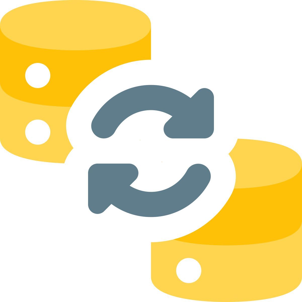 database synchronization icon