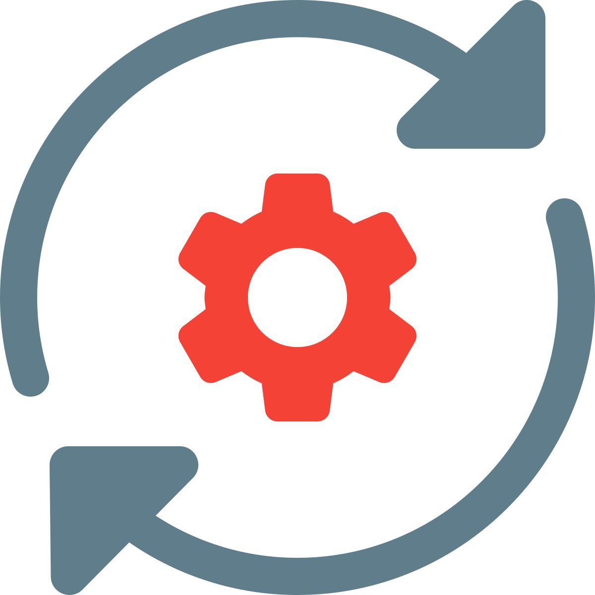 paramètres de synchronisation icon