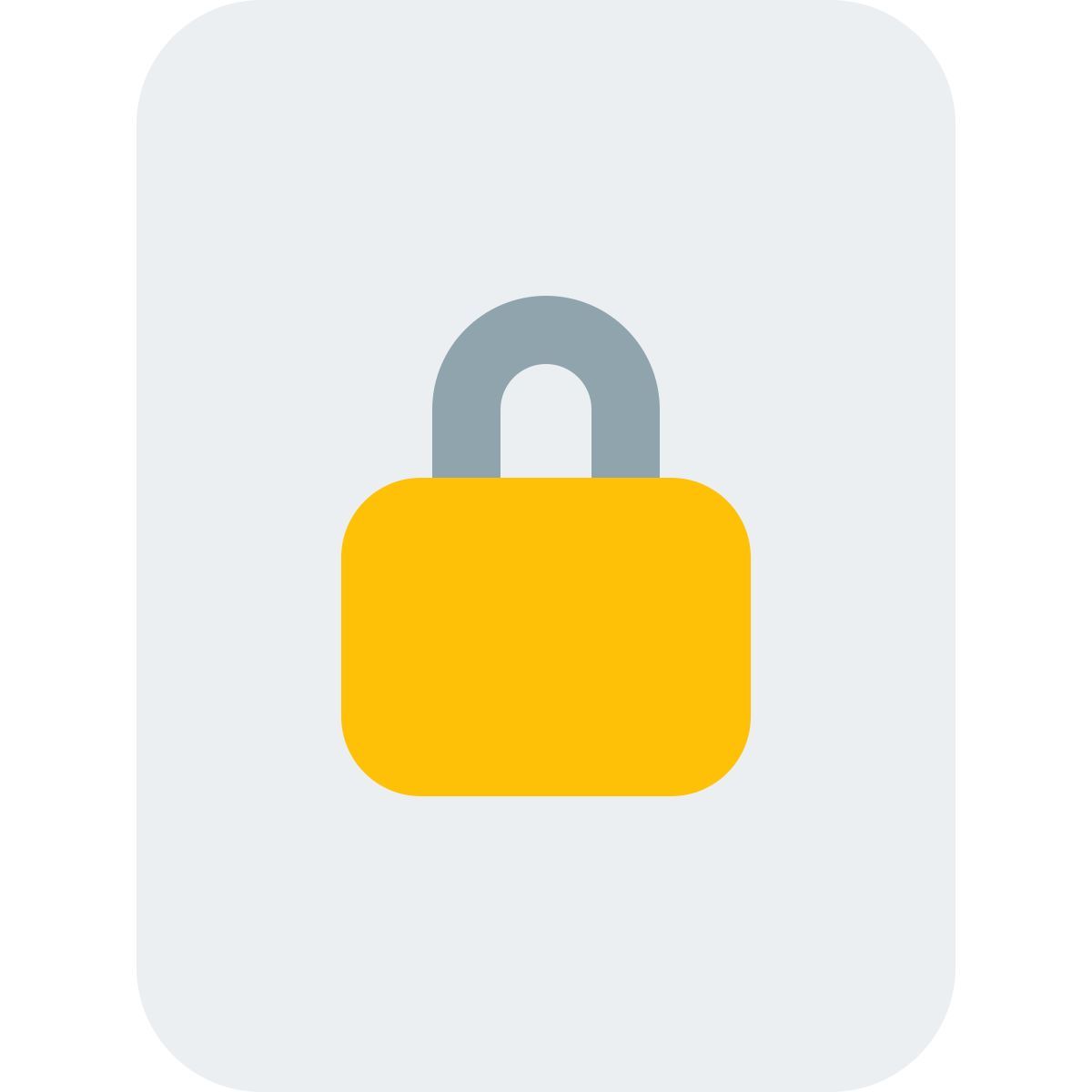 locked file icon