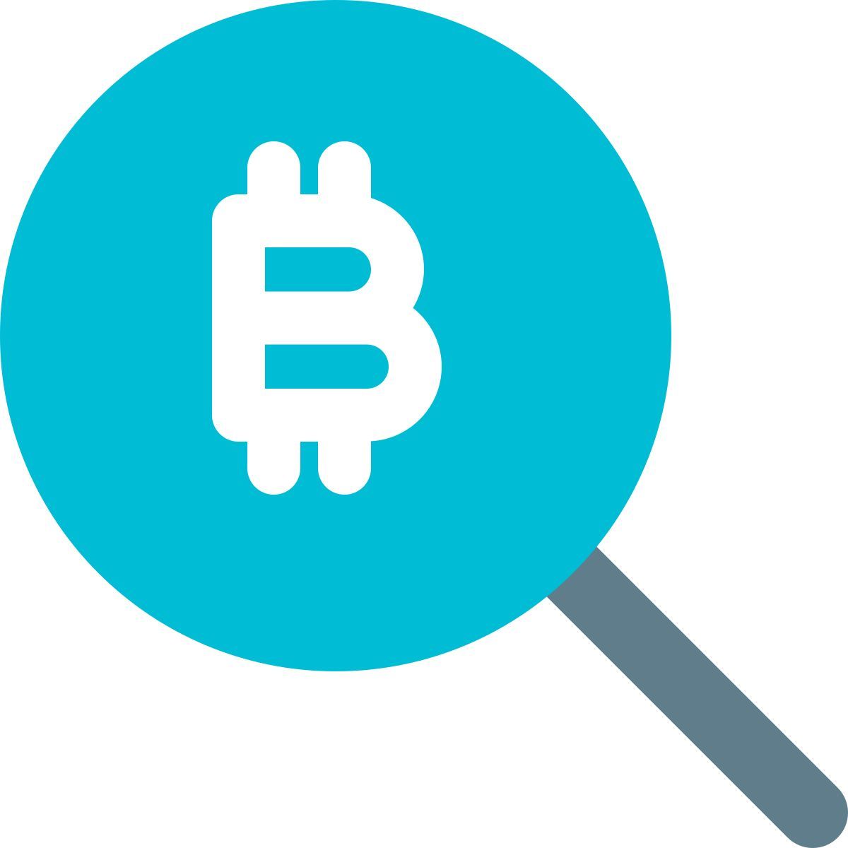 bitcoin search icon