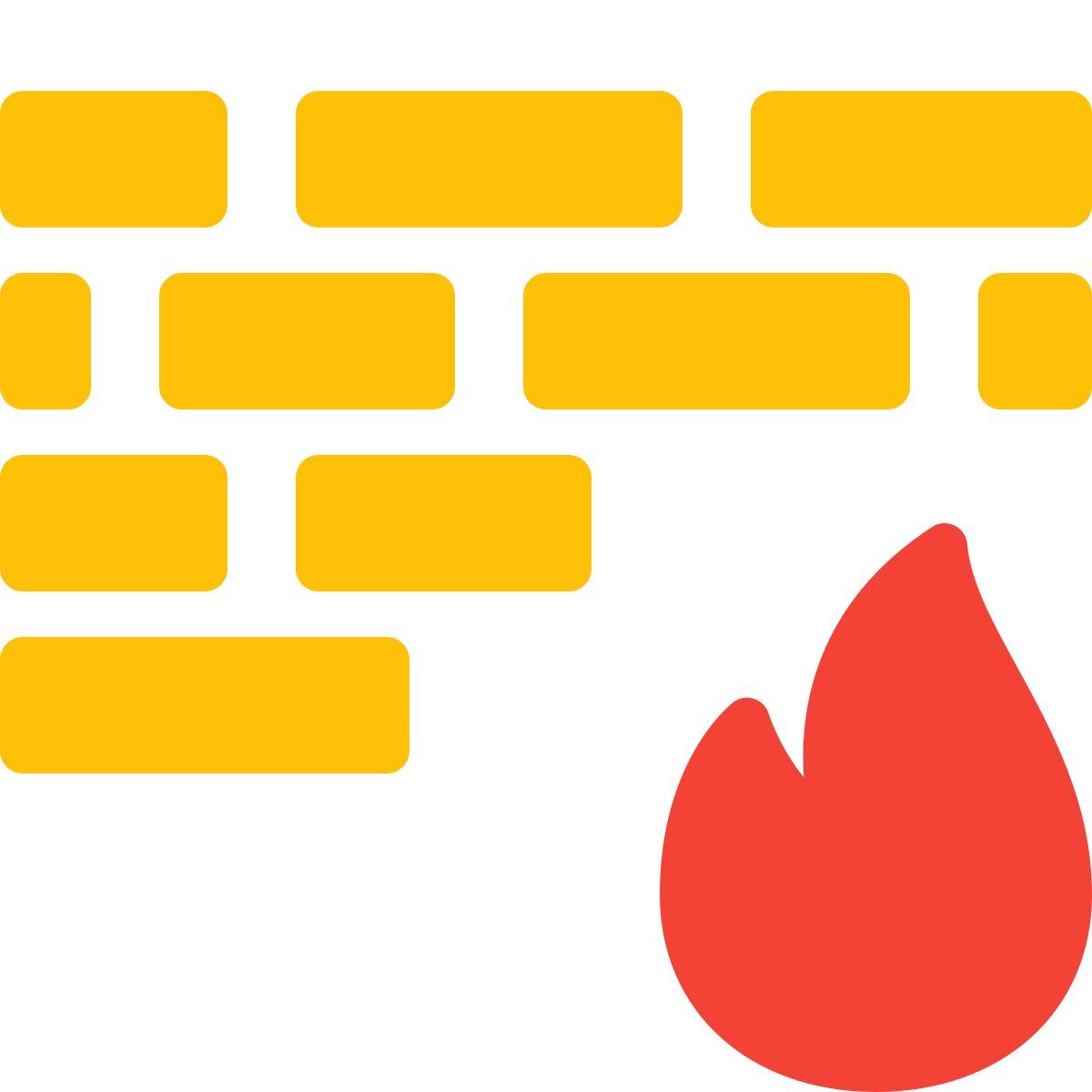 sicurezza del firewall icon