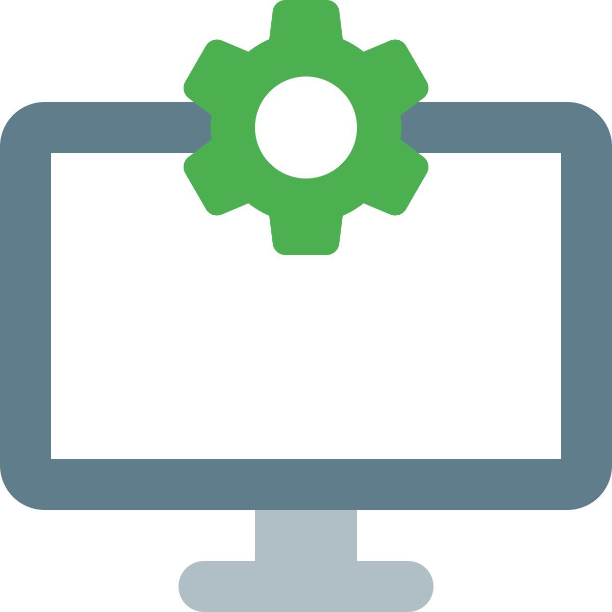 paramètres du moniteur icon