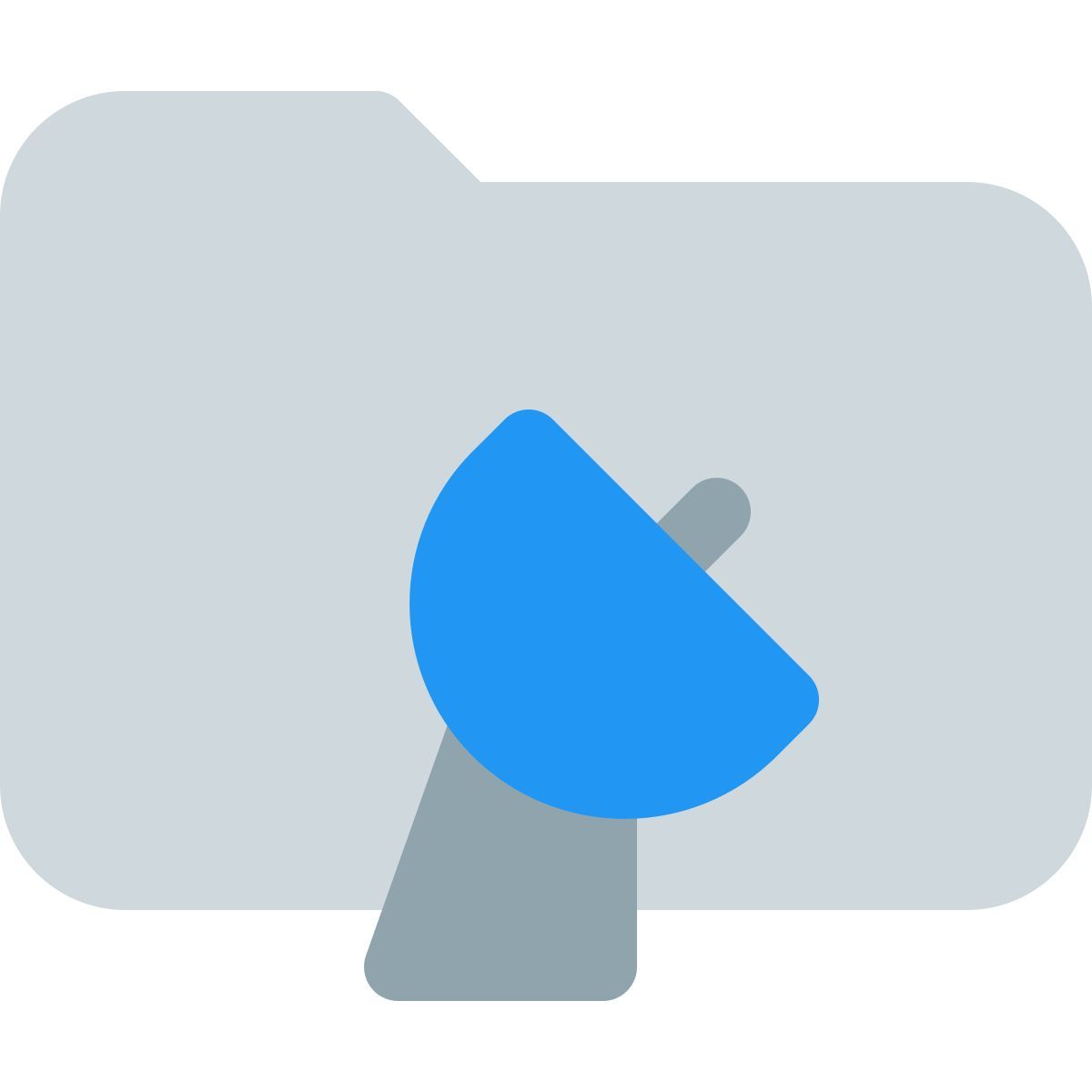 carpeta de antena parabólica icon