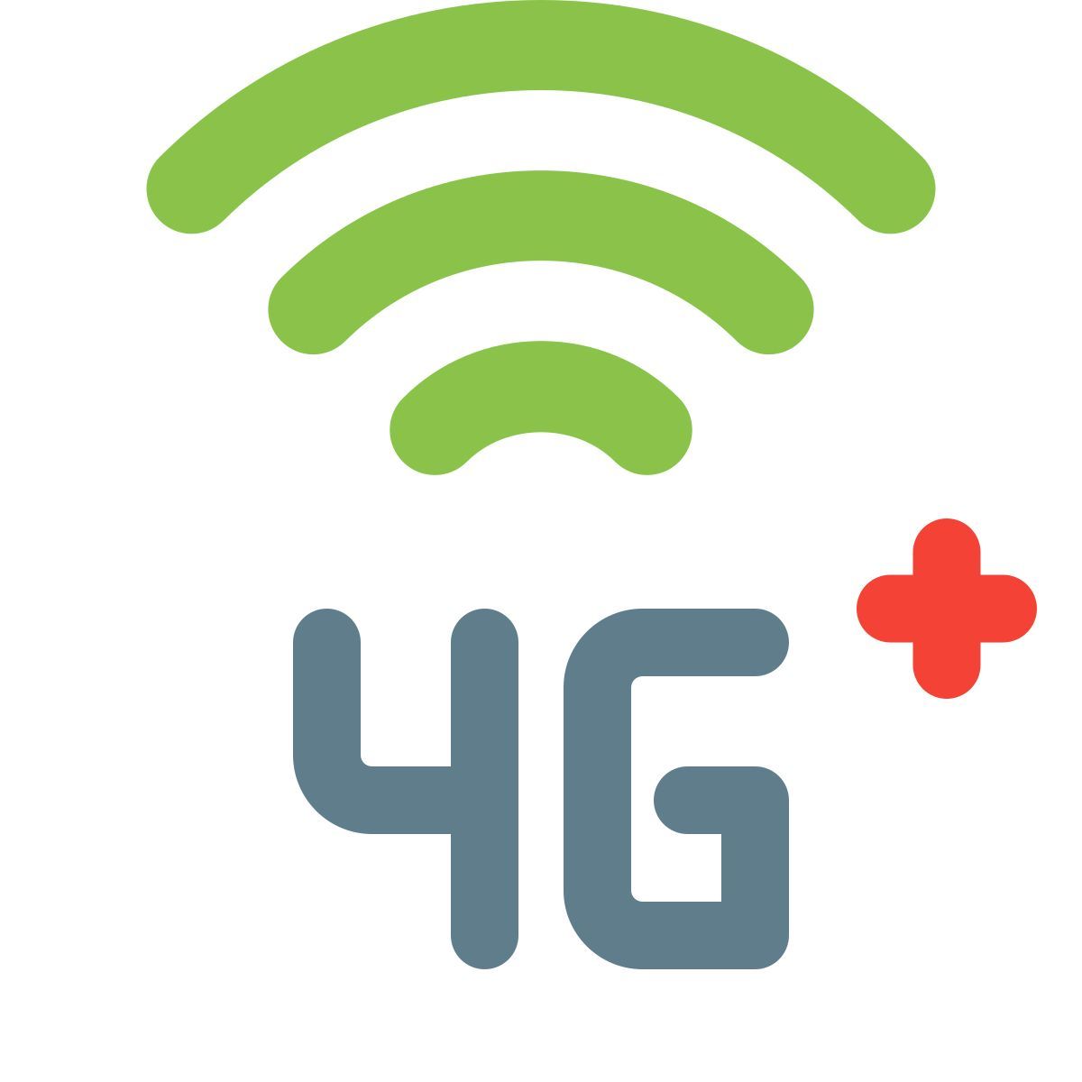 4g plus icon