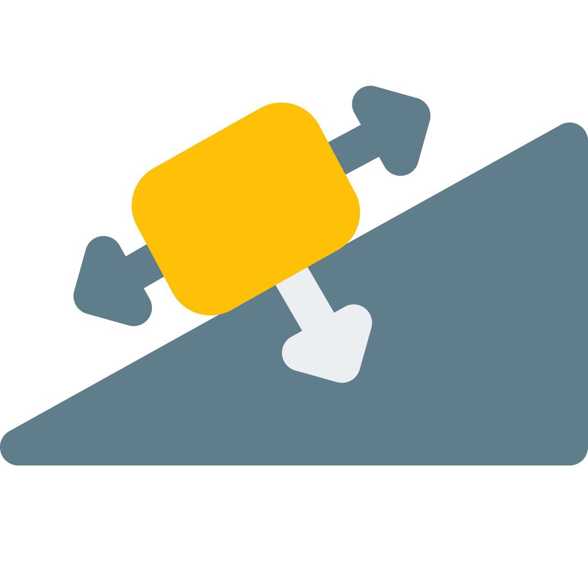 물체의 이동 방향의 마찰 icon