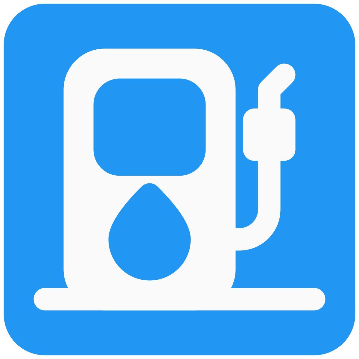 gas station sign icon