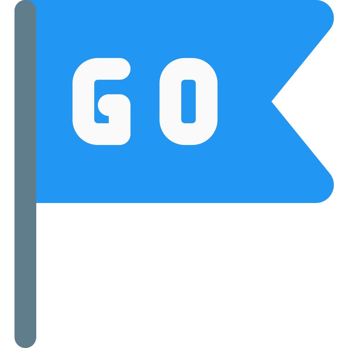 go flag icon