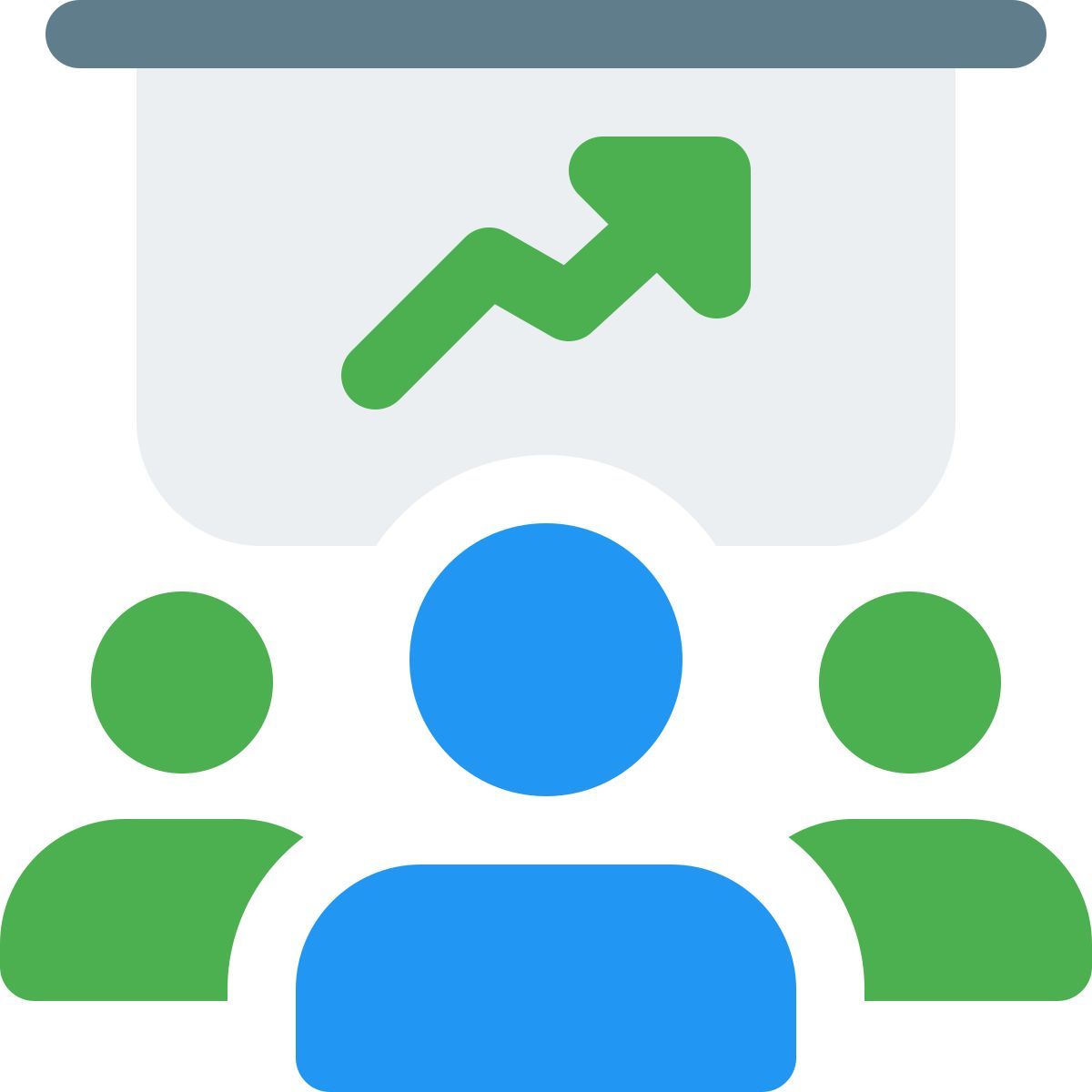 sales board discussion icon