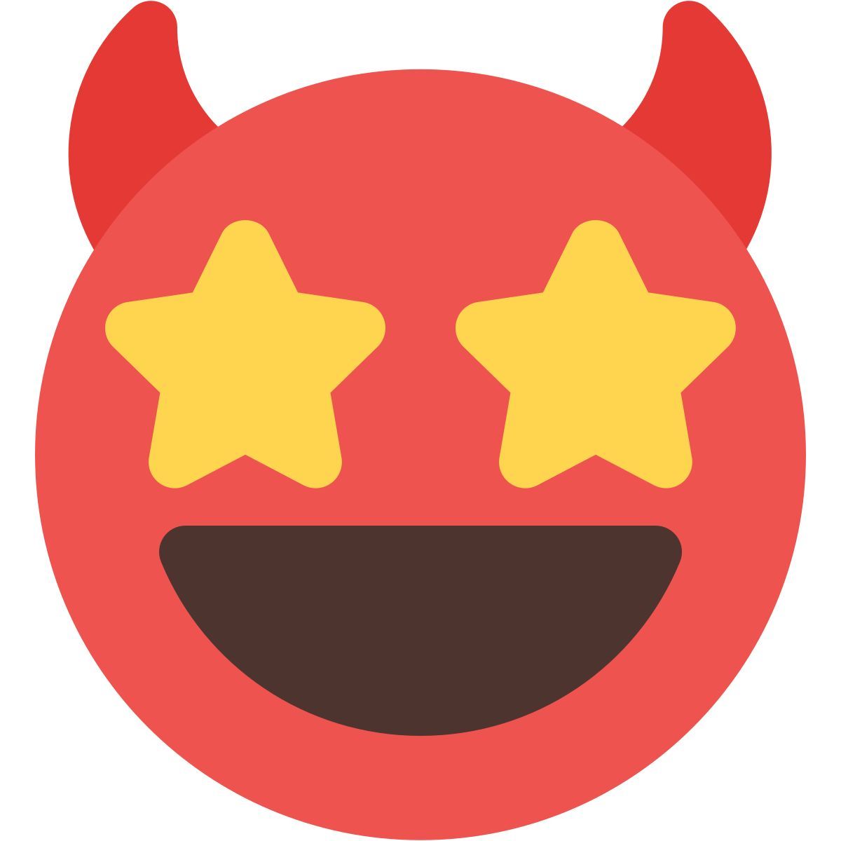 star struck devil icon