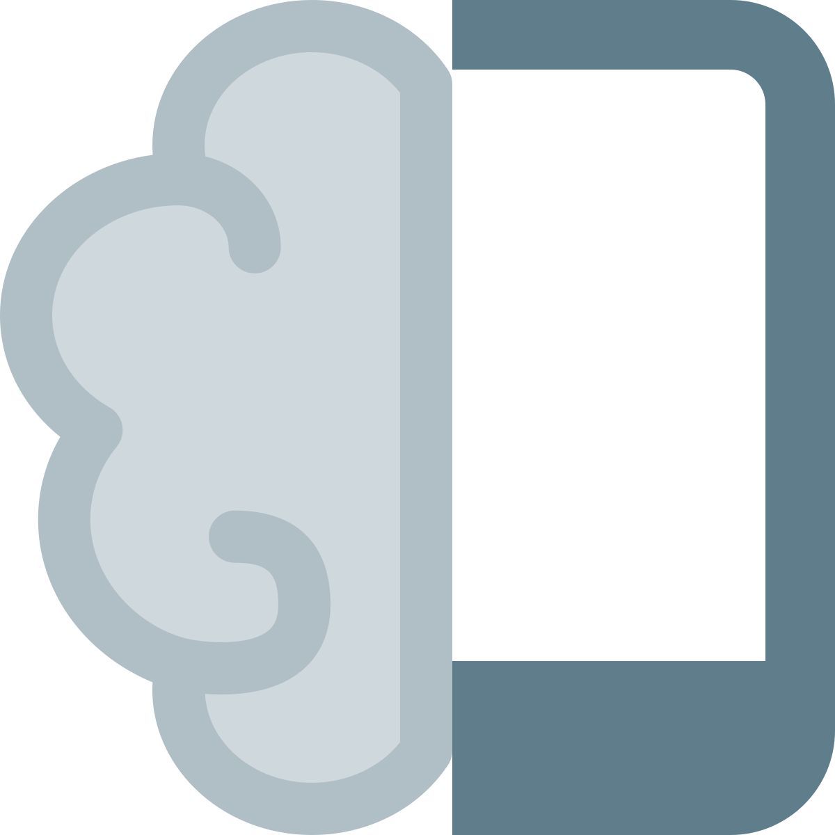 mobile brain icon