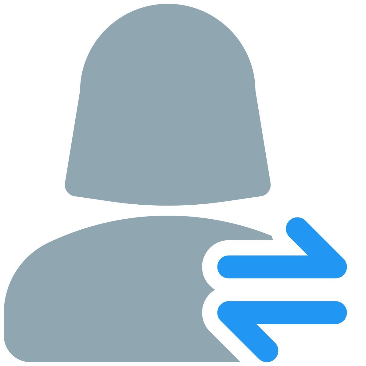 horizontal arrow direction for left and right for cellular data transfer icon