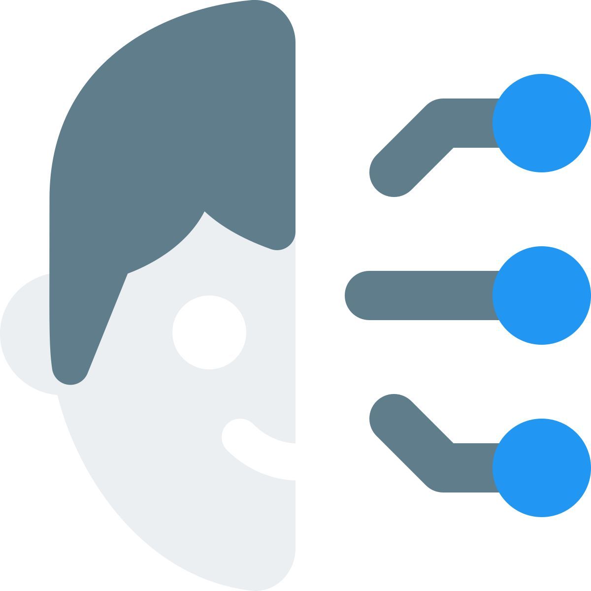interacción humano ia icon