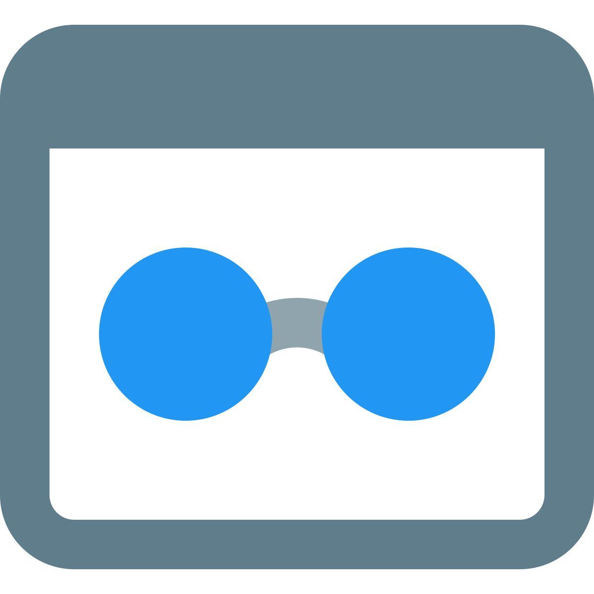 modalità di navigazione in incognito icon