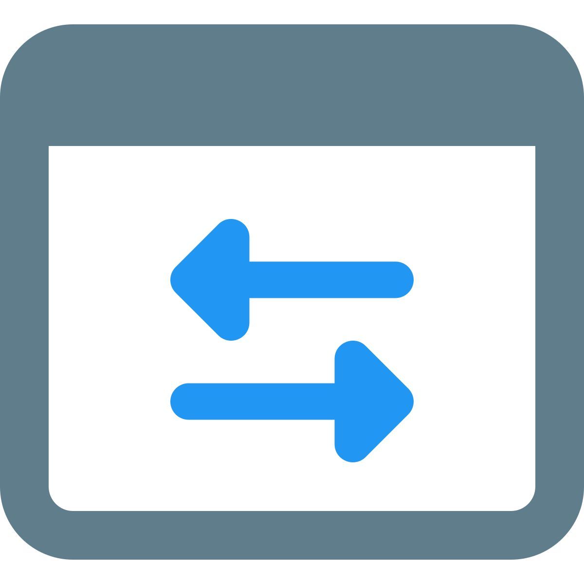 transferencia de datos del navegador icon
