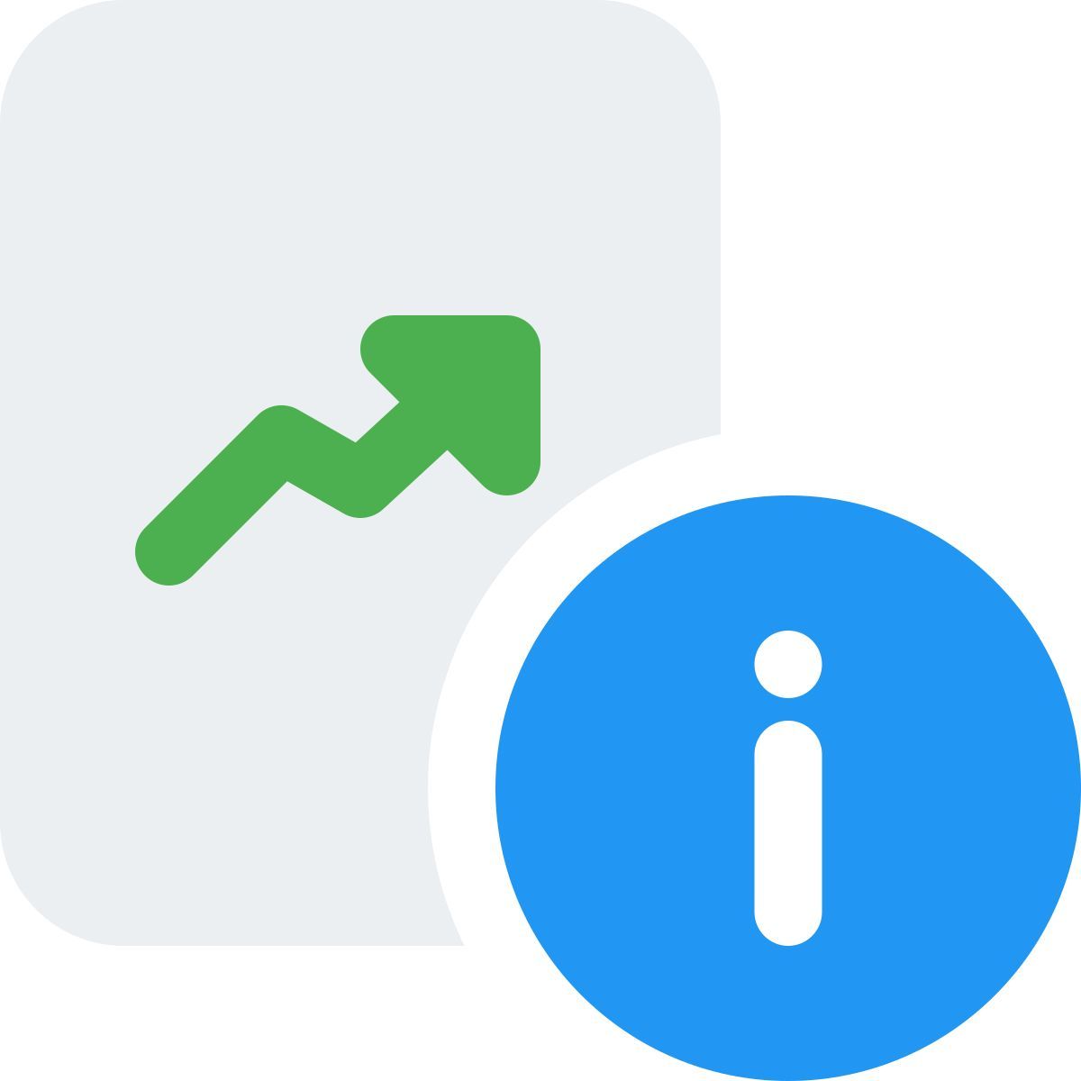 그래프 정보 icon