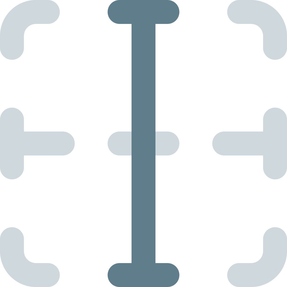 bordure verticale intérieure icon