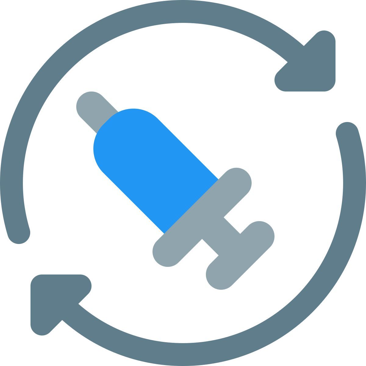 injection recurring reminder icon