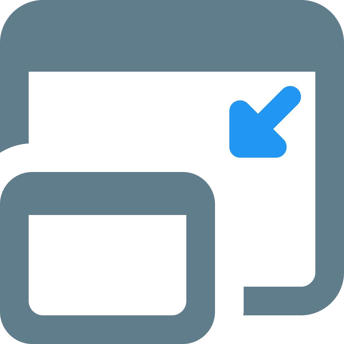 minimize window icon