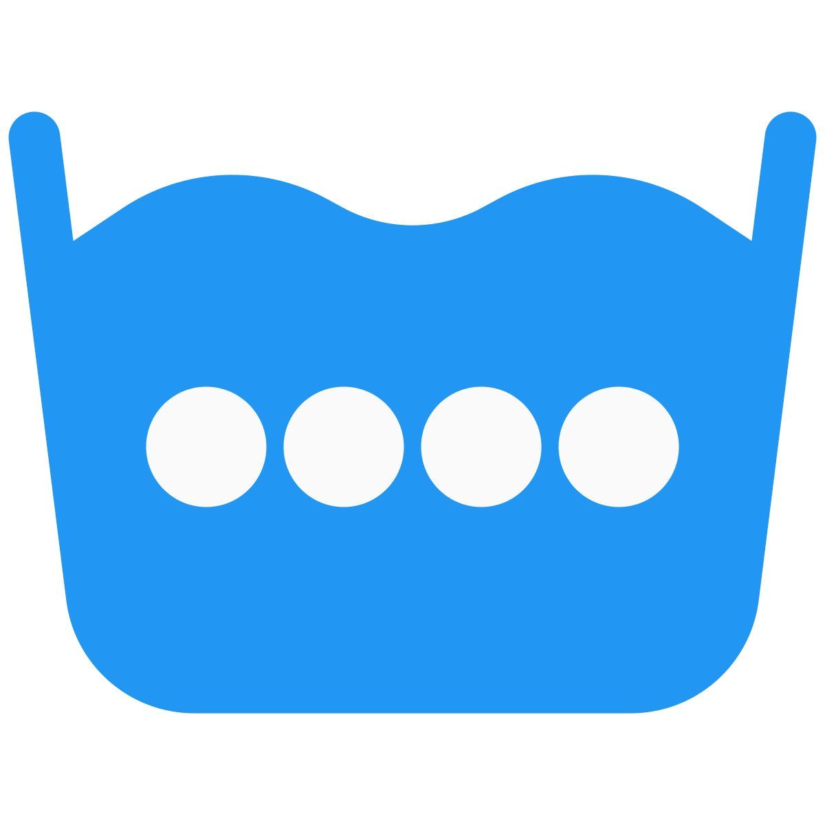 wash at 60 c or below icon