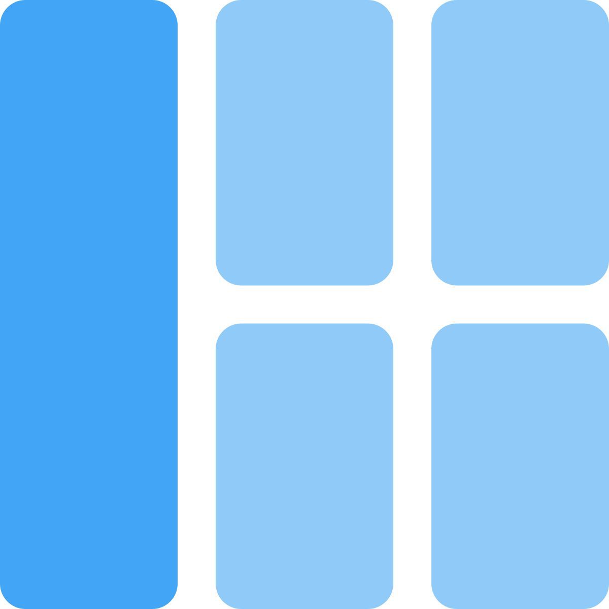 diseño de la barra lateral icon