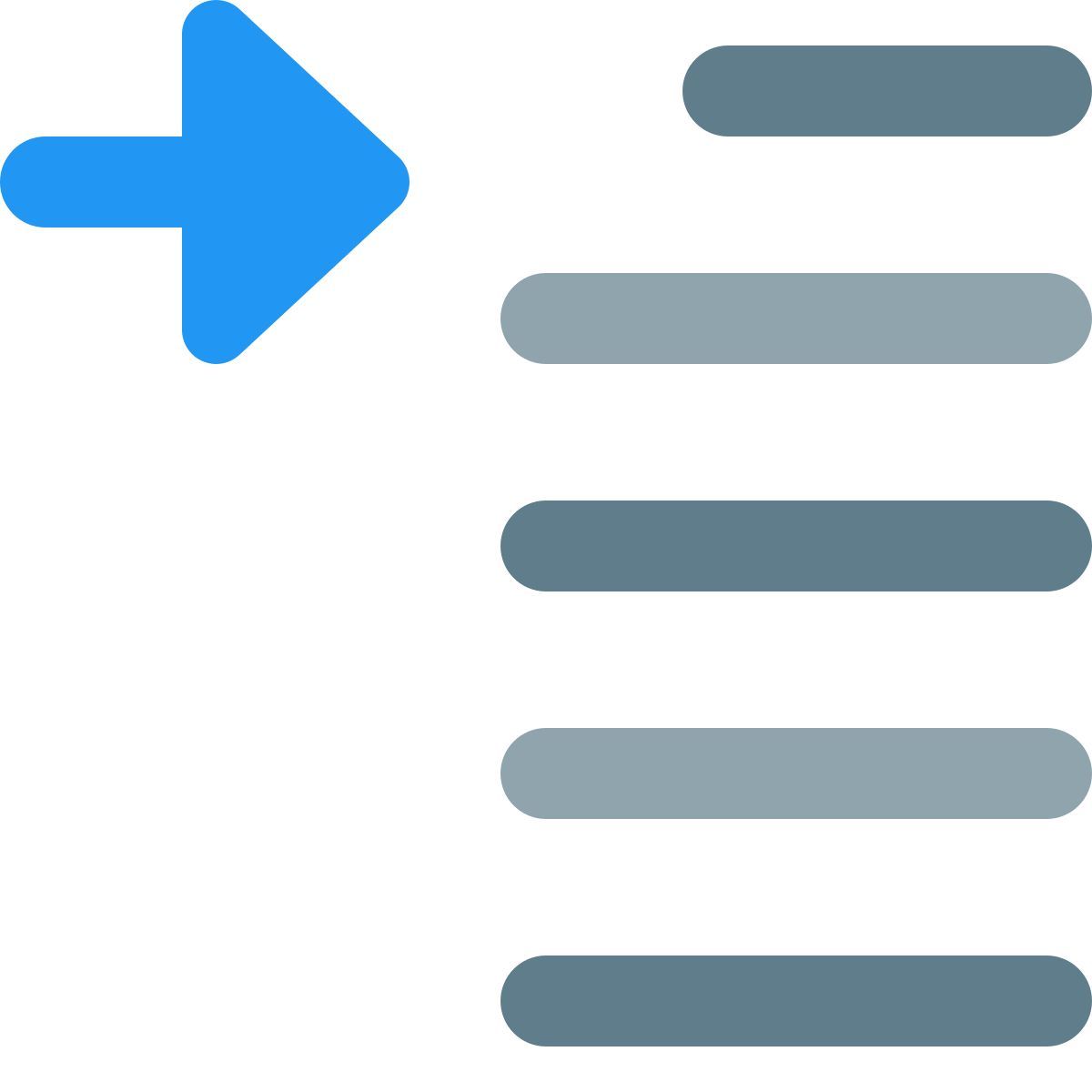 left center margin paragraph arrow position edit setting alignment icon