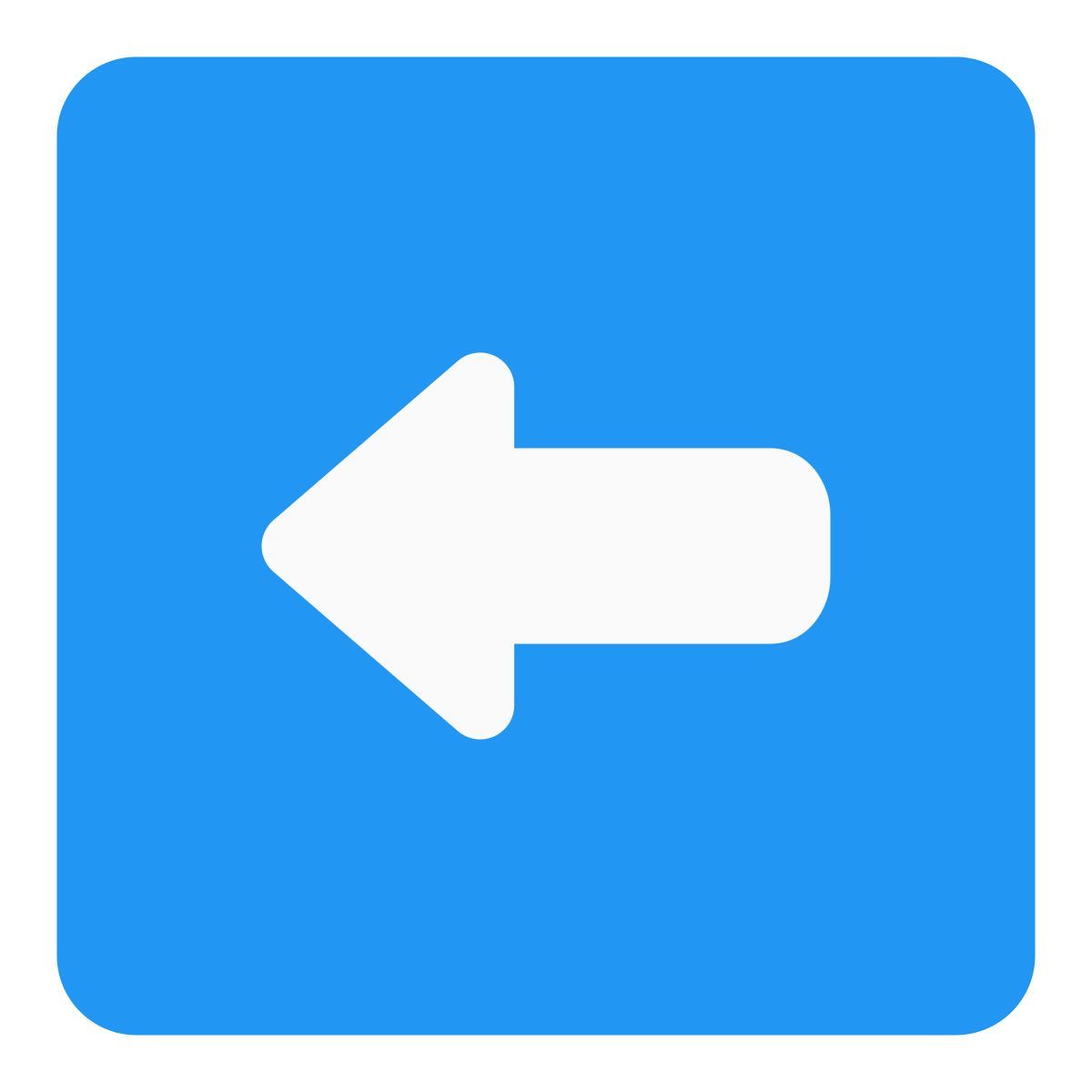 left arrow icon