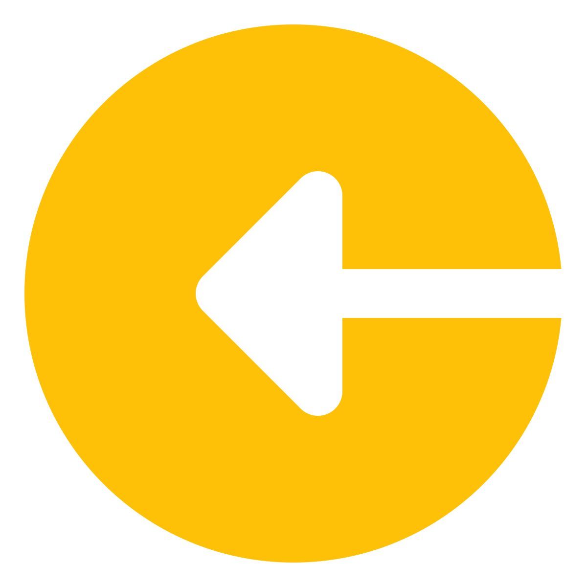 left arrow icon