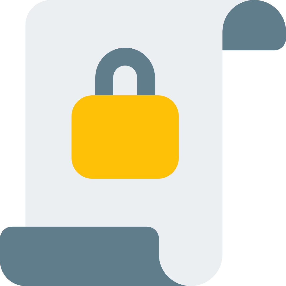 locked letter icon