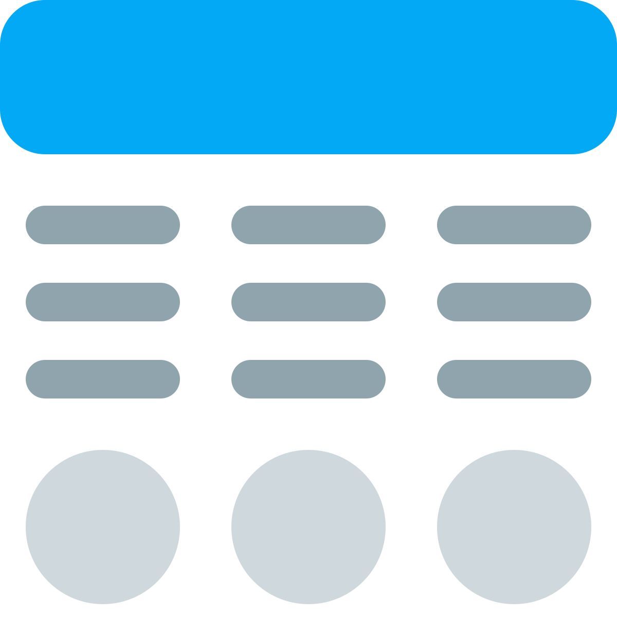 title and content icon