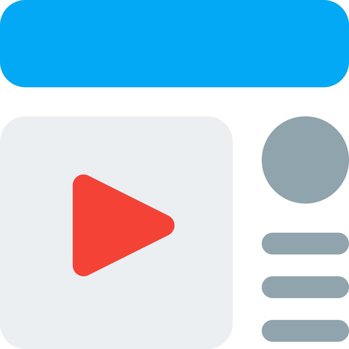 video website icon
