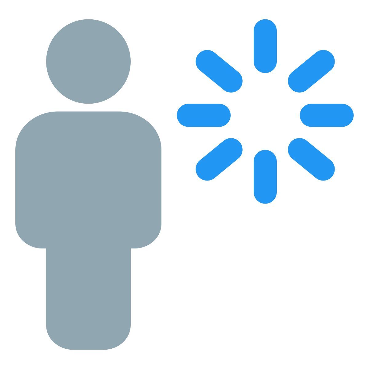 loading screen on worker software portal layout icon