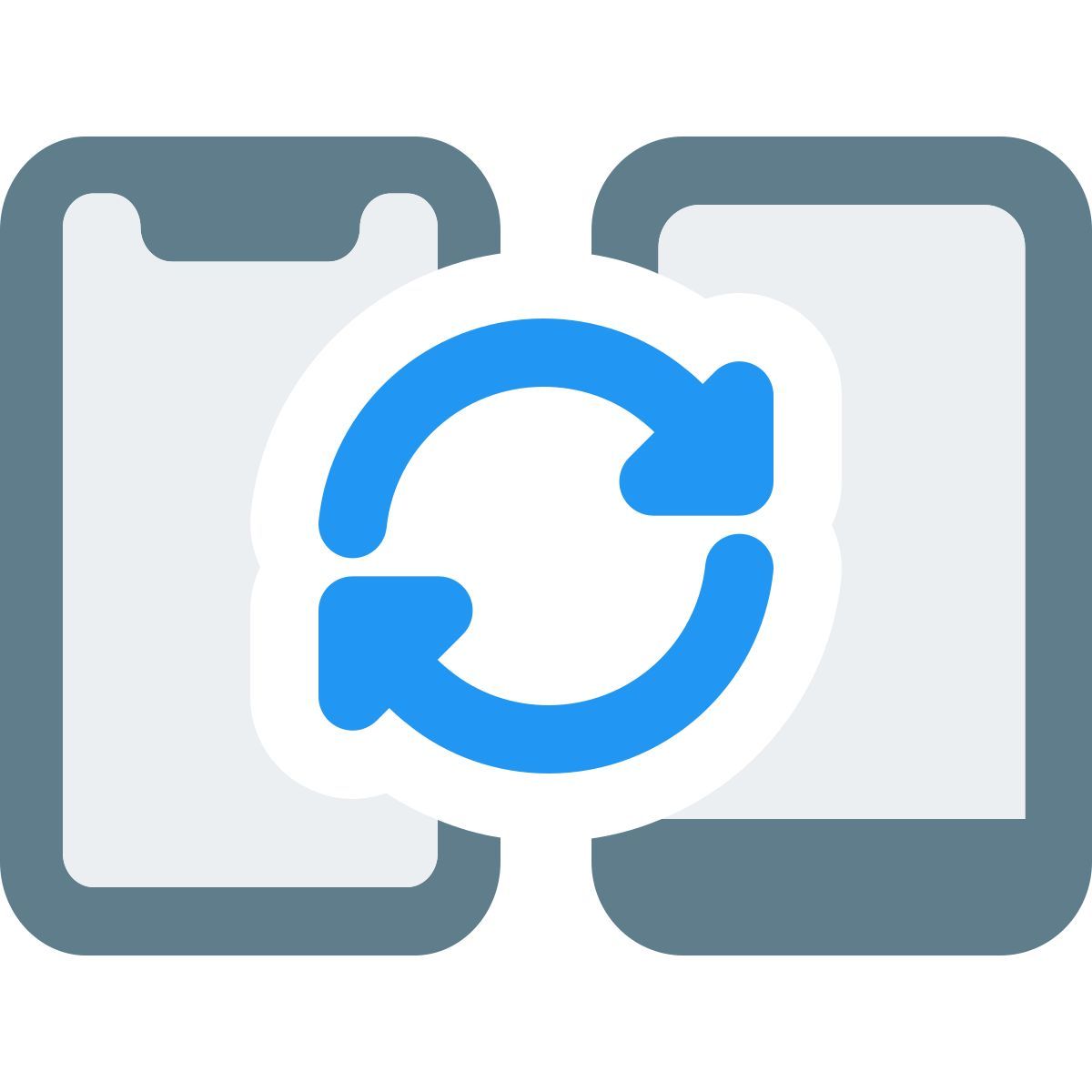 phone synchronization icon