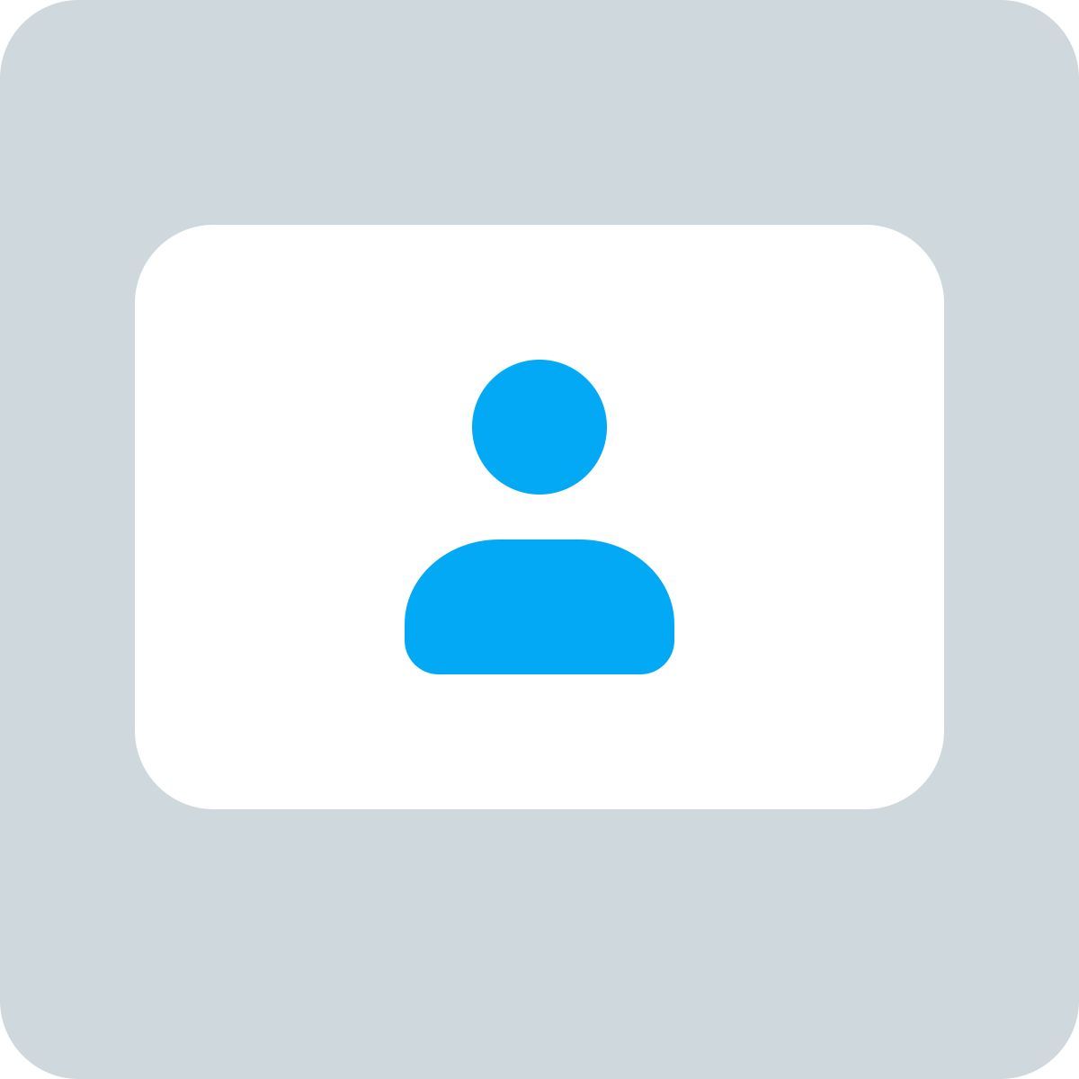 contact card icon