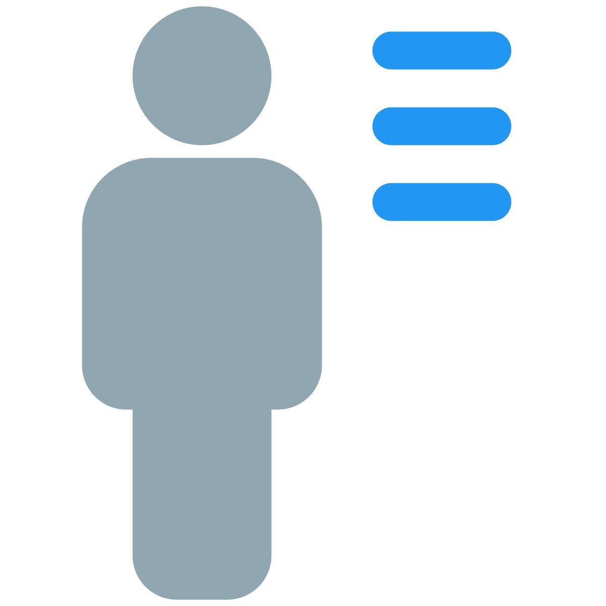 option de menu pour la mise en page du portefeuille des travailleurs icon