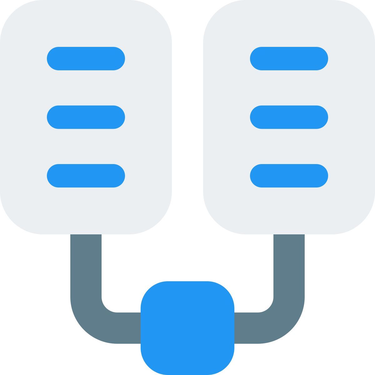 document merging icon