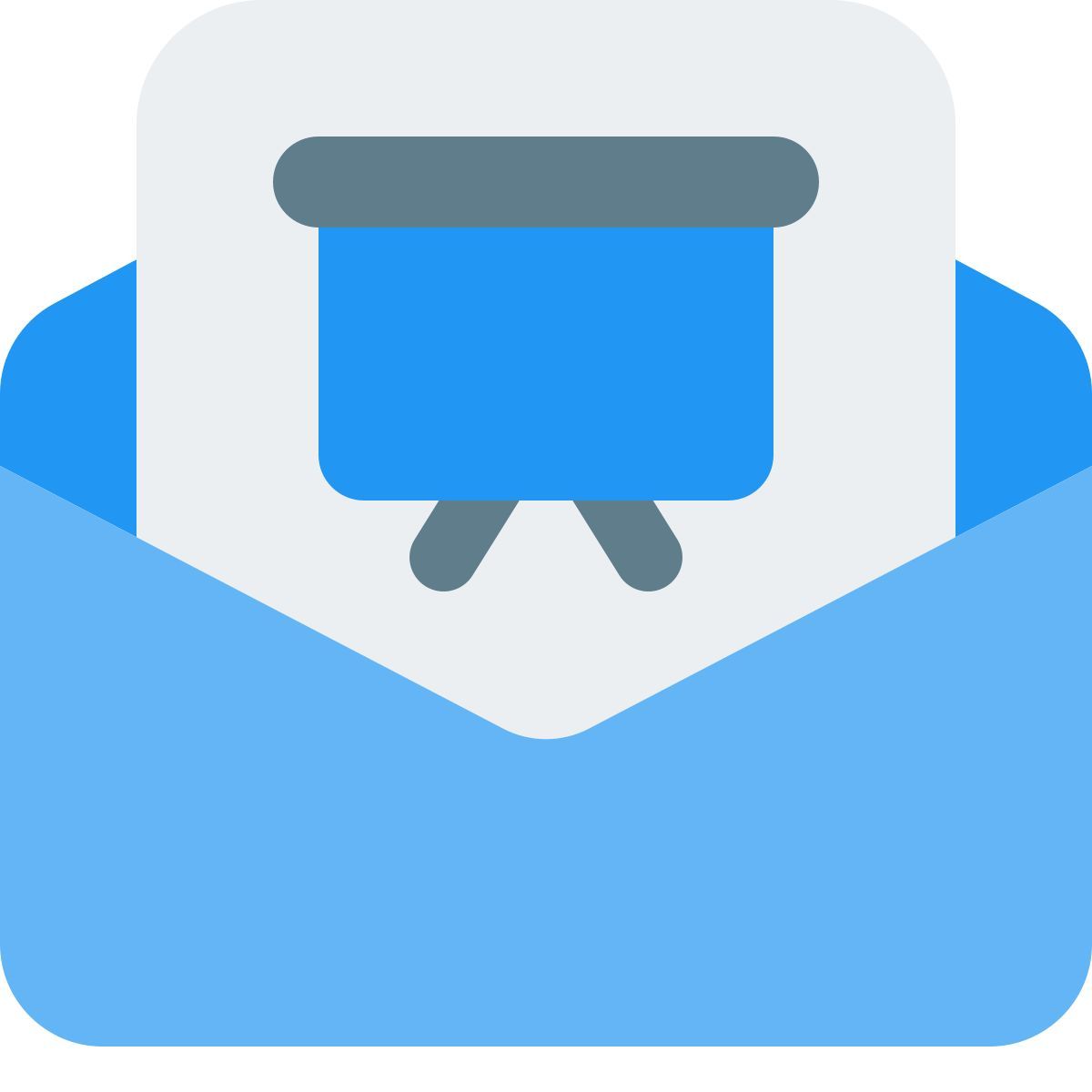 mail presentation icon