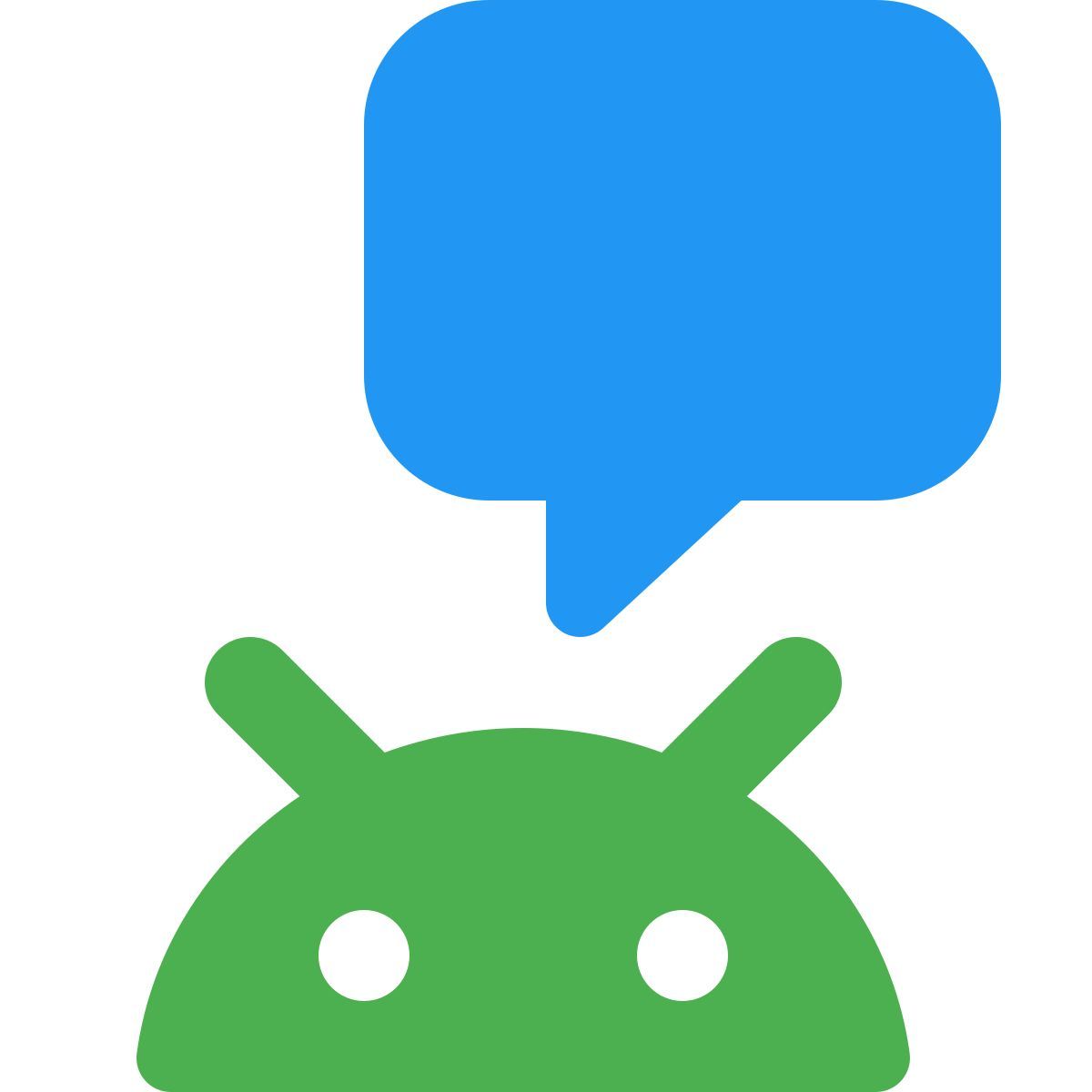 android chat icon