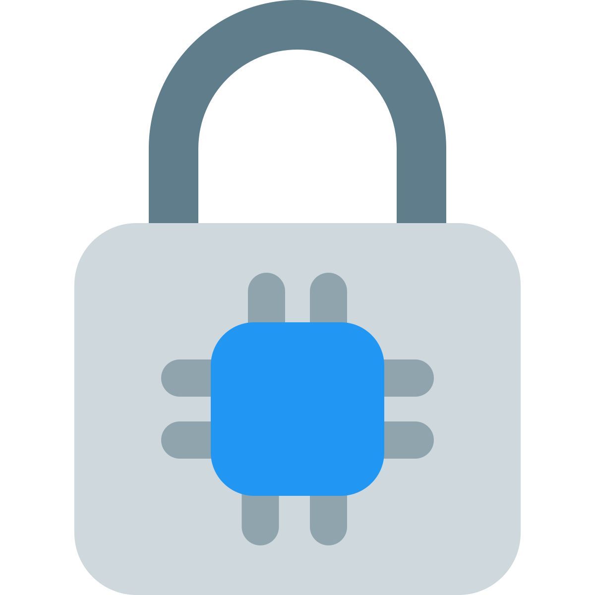 microprocessor security icon