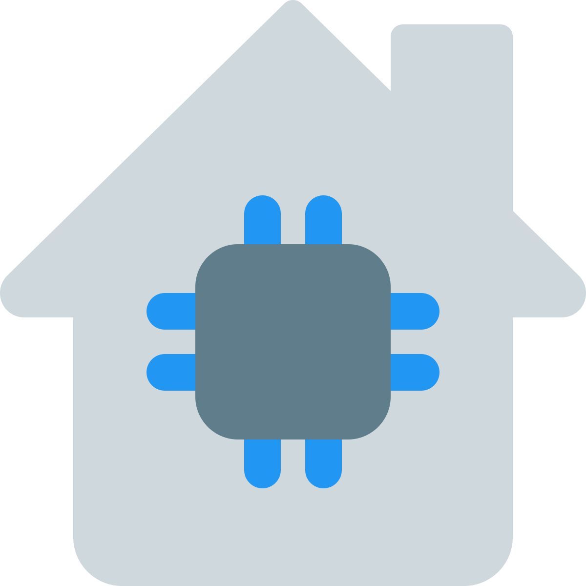 microprocessore domestico icon