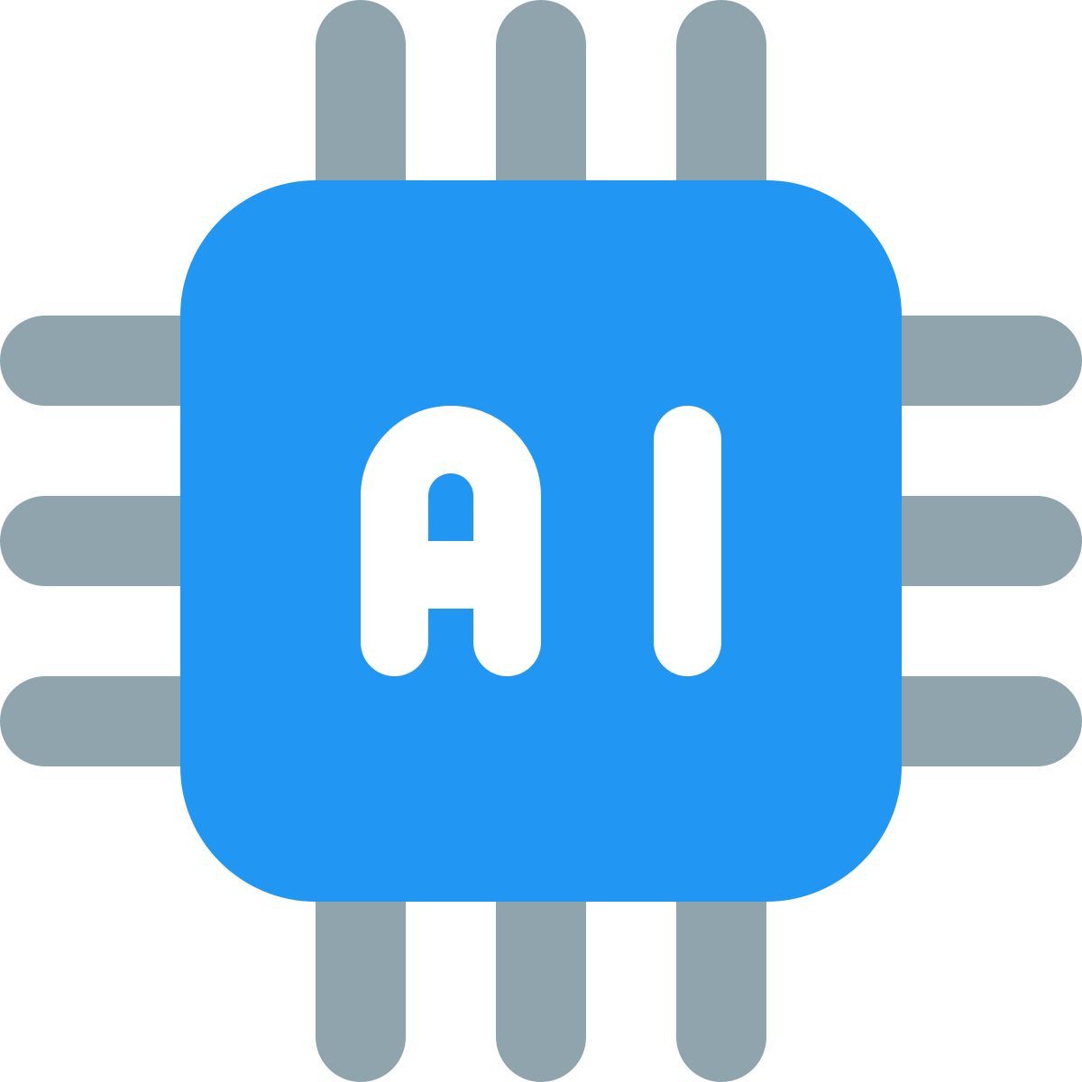 ai microprocessor icon