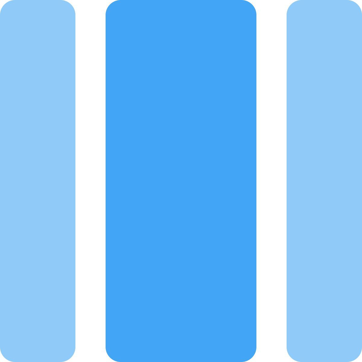 wide column layout icon