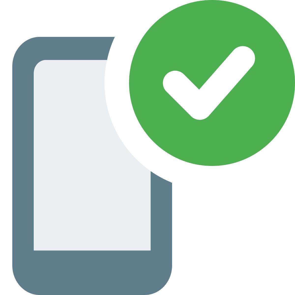 phone check icon