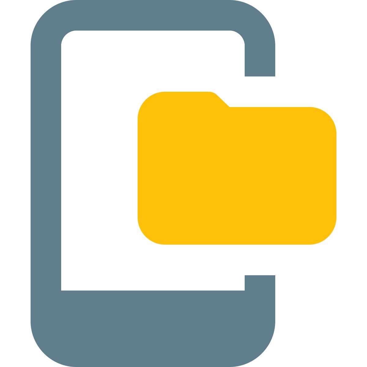 mobile folder icon