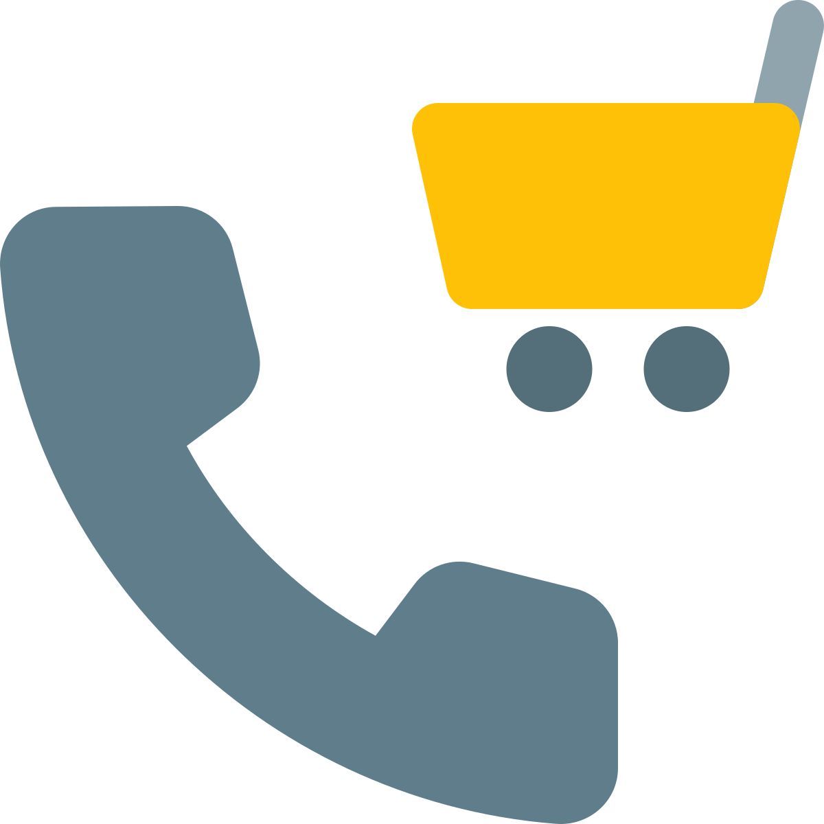 telephone shopping icon