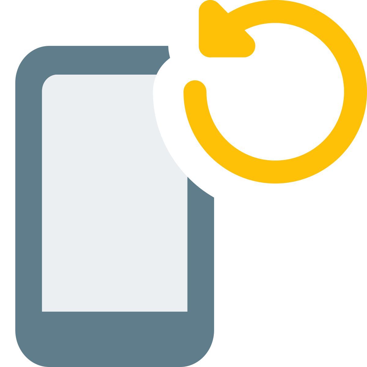 smartphone refresh icon