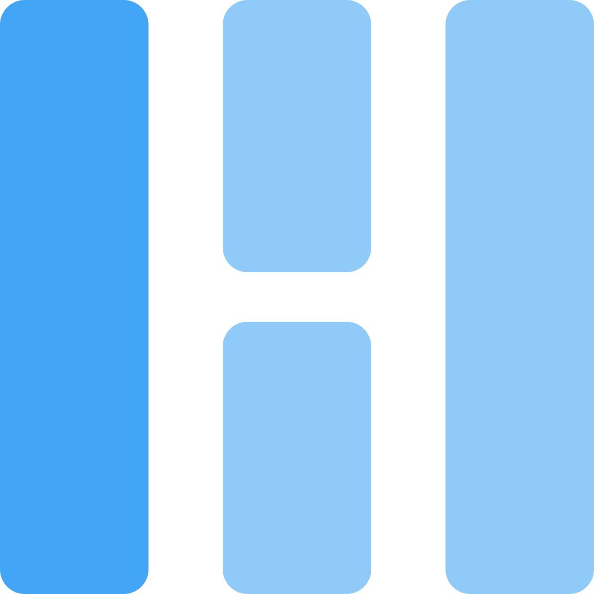 plantilla de diseño vertical icon