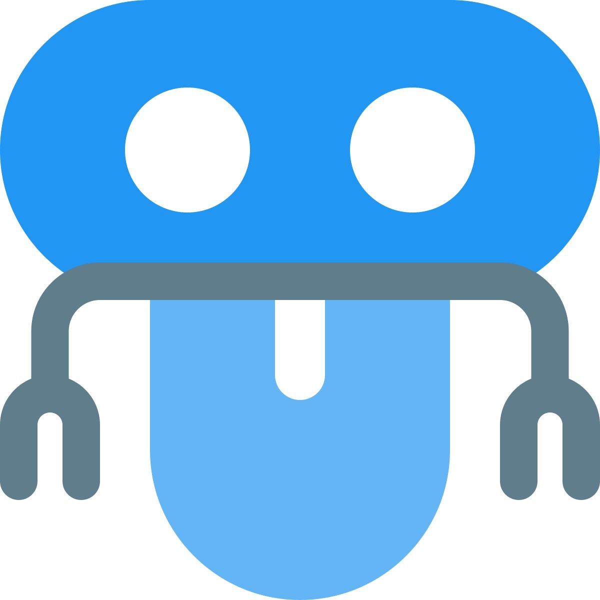 modern robot icon