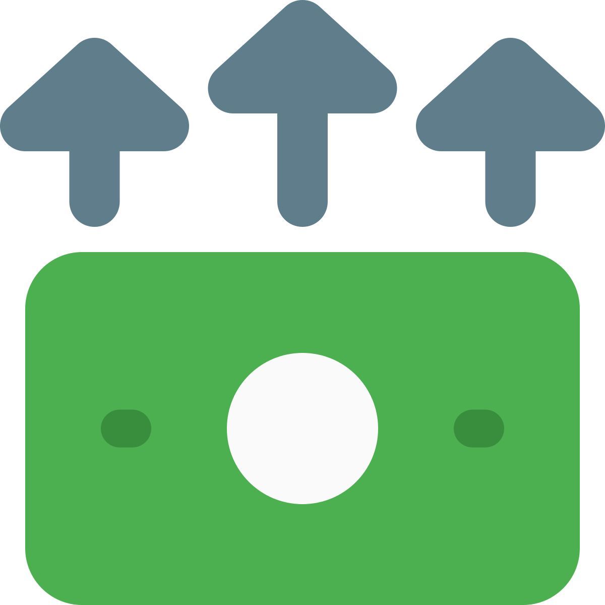 financial growth icon